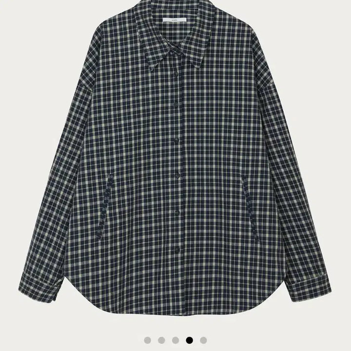 [BUNJANG] Checkered Pattern Relaxed Fit Women&