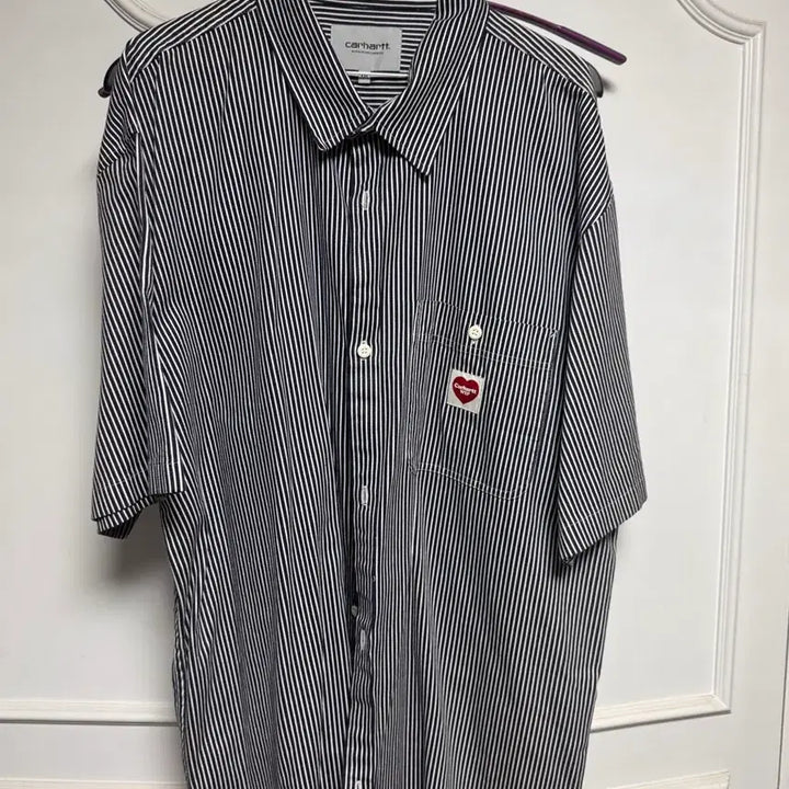[BUNJANG] Carhartt WIP Terrell Shirt Dark Navy Wax XXL / 칼하트wip 테렐셔츠 xxl