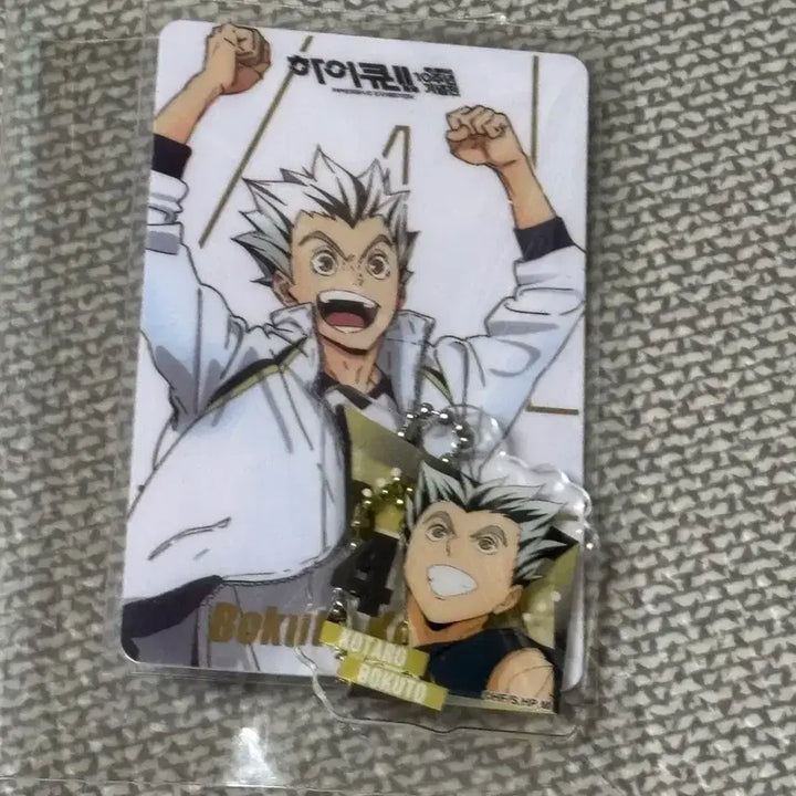[BUNJANG] Haikyu!! Pop-Up Random Card &amp; Bokuto Kōtarō Acrylic Keyring Bundle Set / 하이큐 팝업 랜덤 카드 보쿠토 코타로 아크릴 키링 일괄