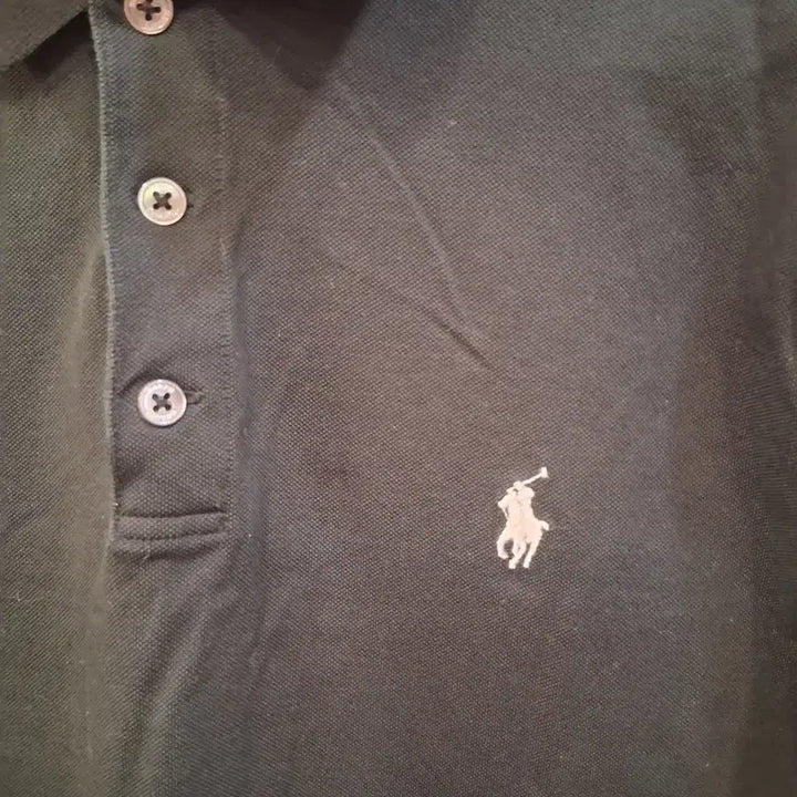 [BUNJANG] Polo Ralph Lauren Black Short Sleeve Shirt / 폴로 랄프로렌 블랙 반팔 셔츠