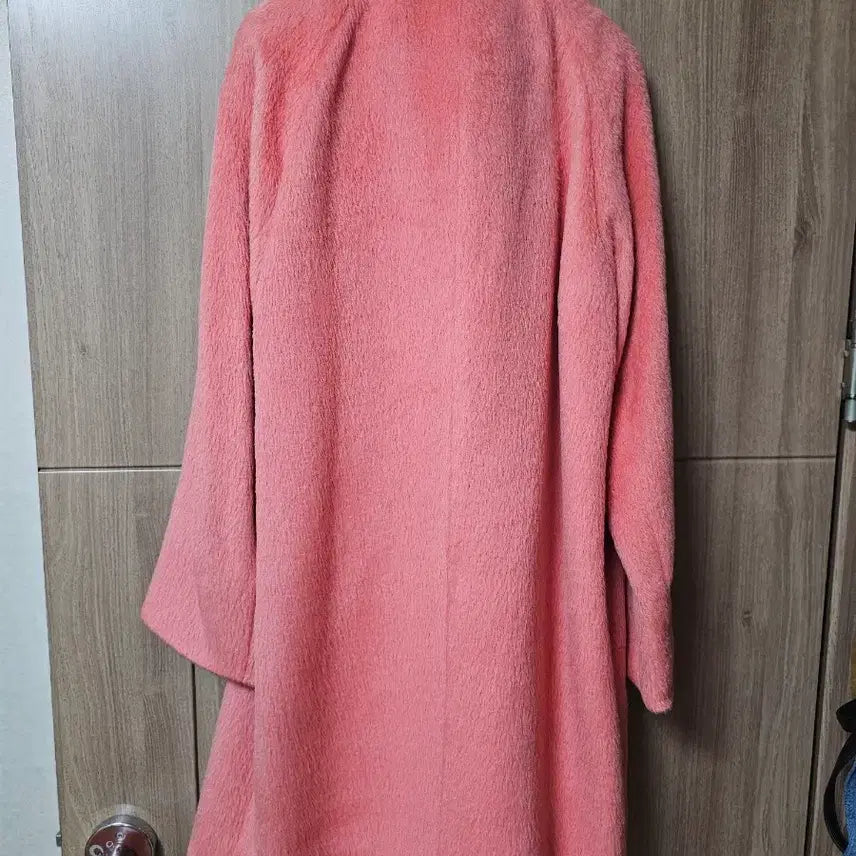 [BUNJANG] Kenneth Lynn Suri Alpaca Coat Coral Pink / 케네스 린 코랄 핑크 수리알파카 코트 55