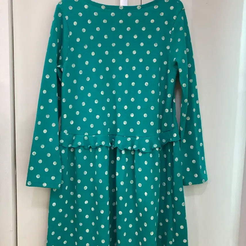[BUNJANG] Nenette Mint Dot Dress / 네넷 민트 도트 원피스