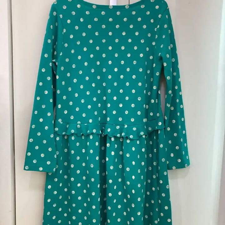 [BUNJANG] Nenette Mint Dot Dress / 네넷 민트 도트 원피스