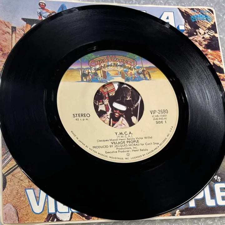 [BUNJANG] Village People YMCA 7-inch Vinyl Single / Village People / Y.M.C.A 7인치 싱글