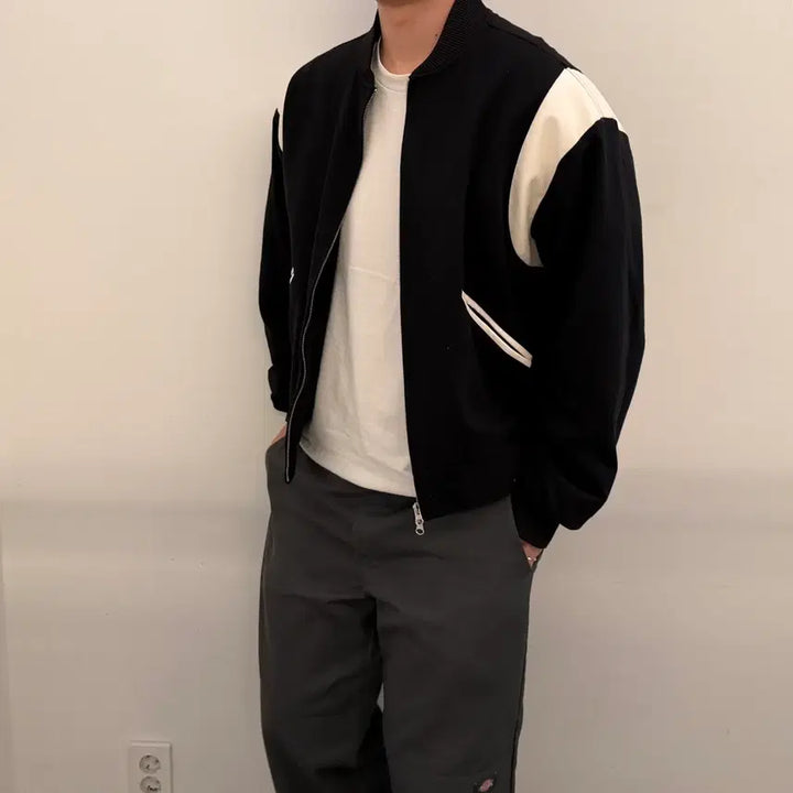 [BUNJANG] Vintage Two-way Varsity Jacket / 빈티지 투웨이 바시티 자켓