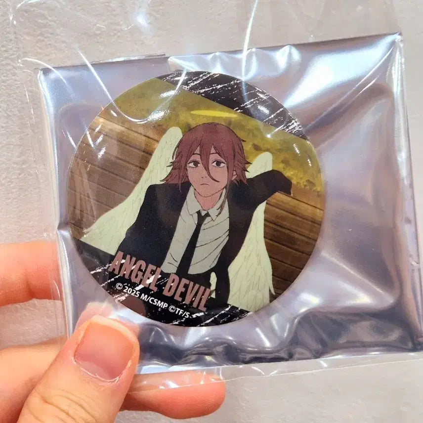 [BUNJANG] Chainsaw Man - The Angel of Devil (Angel) Can Badge / 체인소맨 레제편 천사의악마 천사 엔젤 캔뱃지