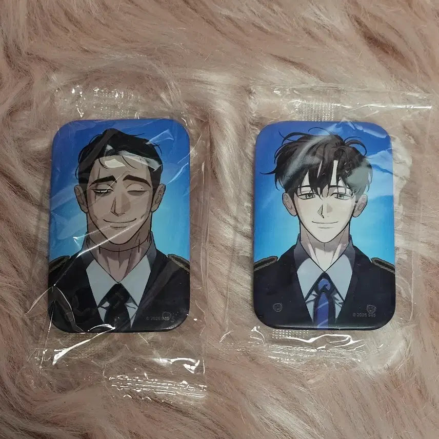 [BUNJANG] Sipogae Webtoon Official Photo Cards and Can Badges Bundle Set / 레진 웹툰 시포개 증사 캔뱃지 공수 일괄
