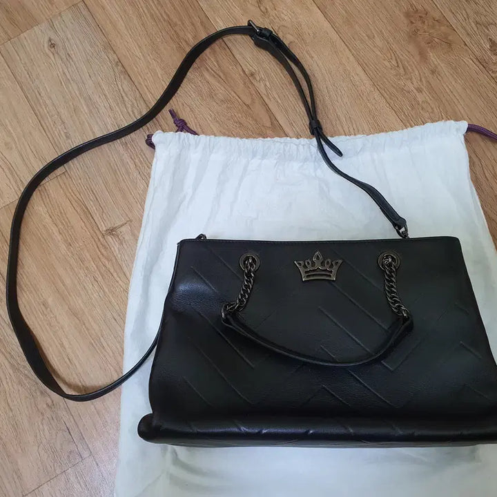 [BUNJANG] J.estina Black Tote Bag / 제이에스티나 블랙 토트백