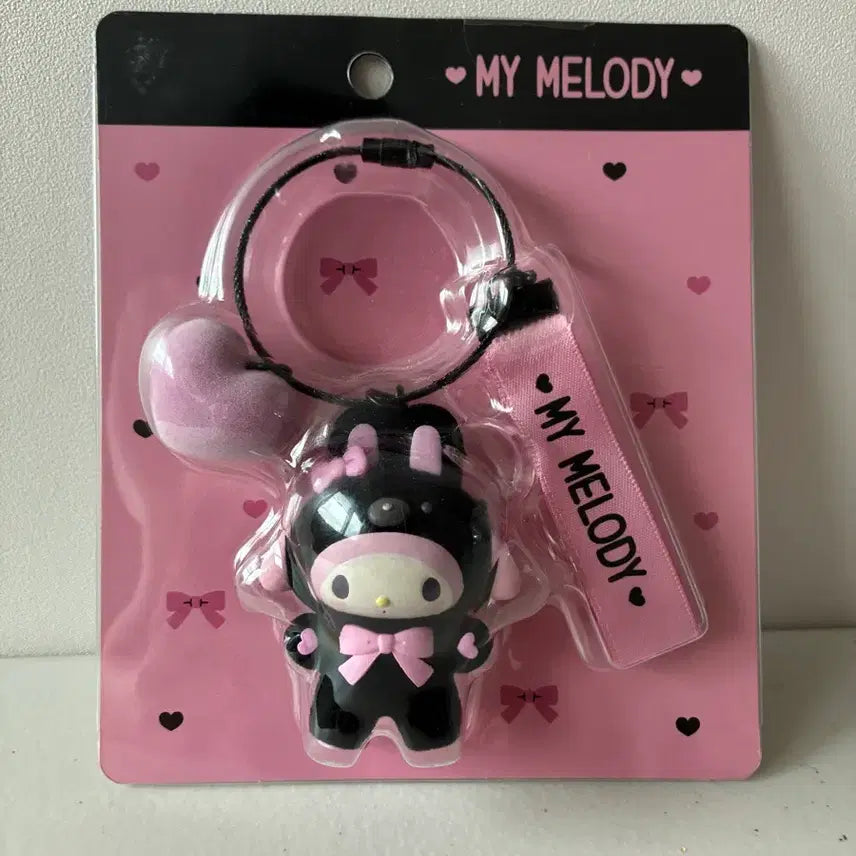 [BUNJANG] Sanrio My Melody Fluffy Material Keyring / (정품)마멜 플러피재질 키링