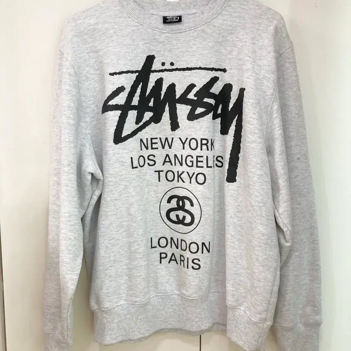 [BUNJANG] Stussy World Tour Sweatshirt / (정품) 스투시 월드투어 맨투맨