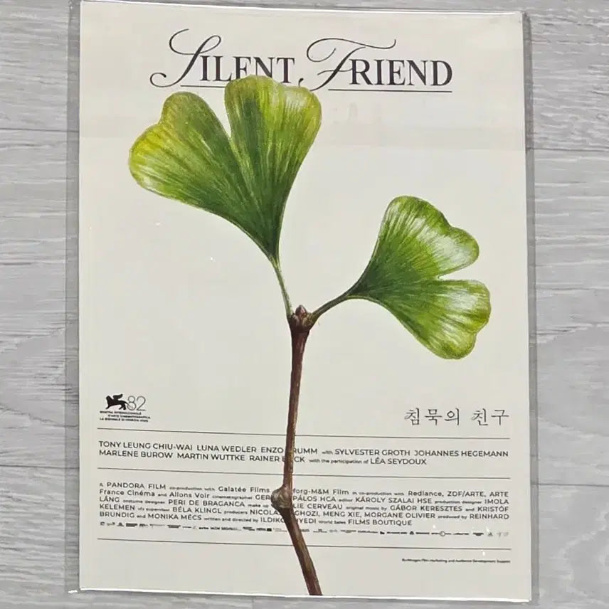 [BUNJANG] Silence Friend Postcard Set (3 Types) / 침묵위 친구 엽서3종세트