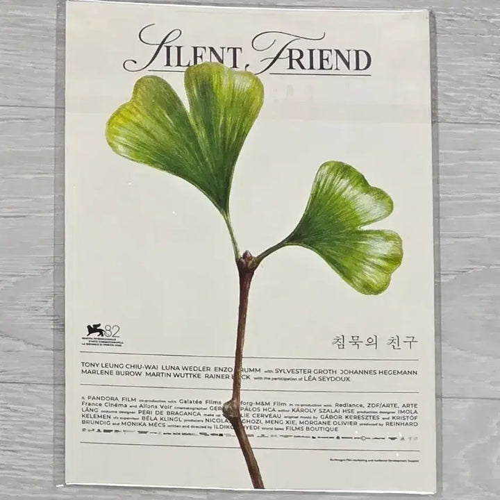 [BUNJANG] Silence Friend Postcard Set (3 Types) / 침묵위 친구 엽서3종세트