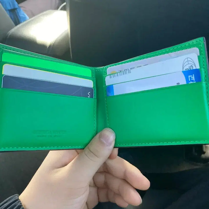 [BUNJANG] Bottega Veneta Two-Tone Bi-Fold Wallet / 보테가베네타 투톤 반지갑