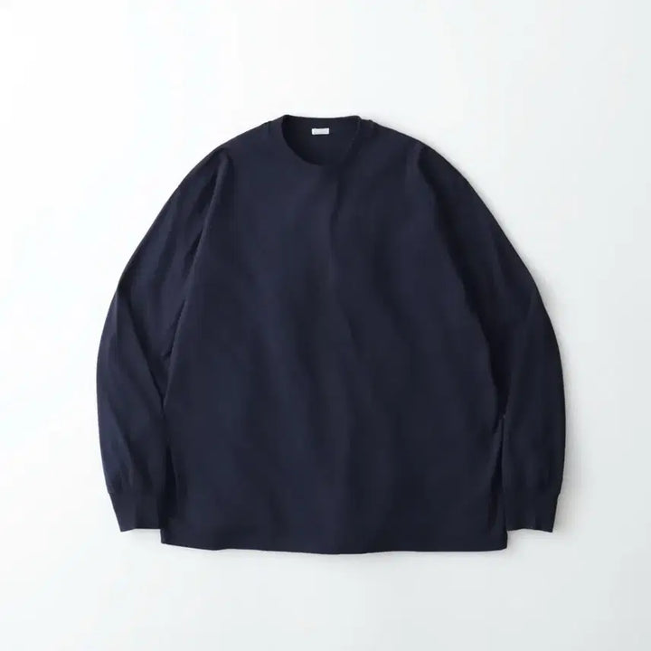 [BUNJANG] Apresse Cashmere Blend Cotton T-Shirt Navy Size 3 / [3/새상품] 아프레쎄 캐시메어 블렌드 코튼 티셔츠 네이비