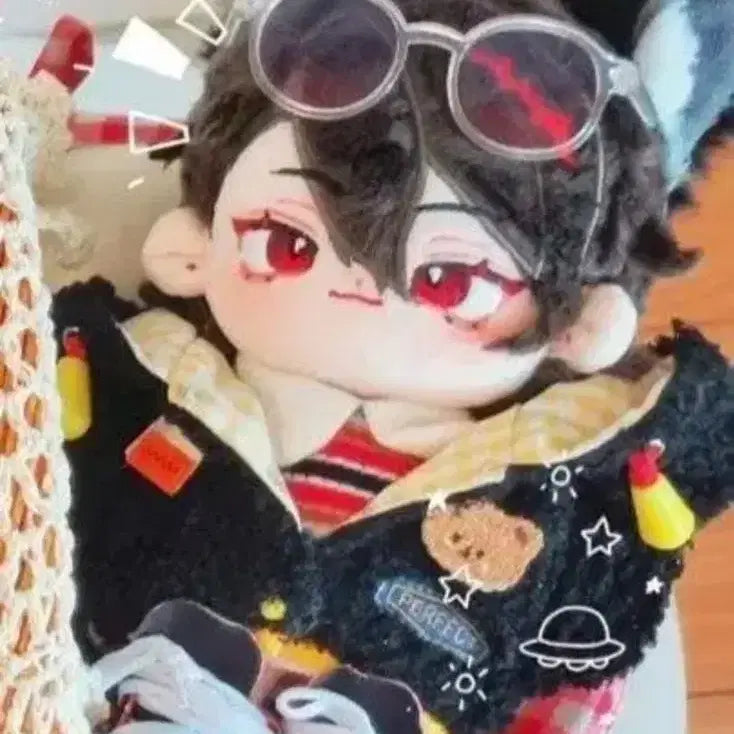 [BUNJANG] Ensemble Stars UNDEAD Sakuma Rei 20cm Plush Doll with Ears and Tail (Cherry Version) / 앙스타 언데드 사쿠마 레이 체리콕 속성 인형 솜깅 20cm 귀 꼬리 자석