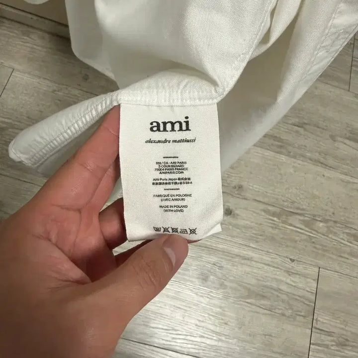 [BUNJANG] AMI Small Logo Oxford Shirt Size 41 / 아미 스몰로고 옥스포드 셔츠 41사이즈