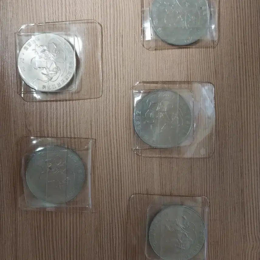 [BUNJANG] 1988 Seoul Olympics Commemorative 5-Coin Set / 88올림픽 기념 주화 천원
