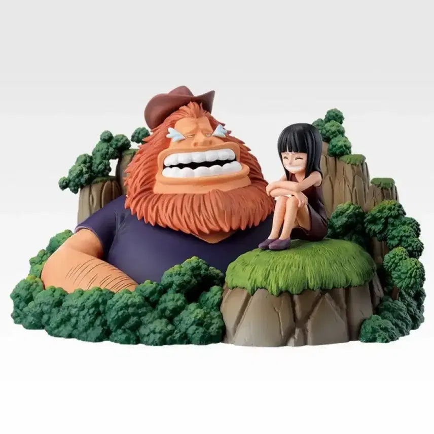 [BUNJANG] One Piece Nico Robin &amp; Saul Figure Ichiban Kuji / 원피스 제일복권 로빈 사우로 피규어
