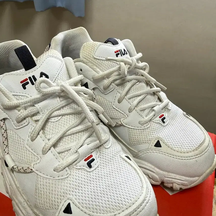 [BUNJANG] Fila Fluid YQJ 1JM01248D-100 Sneakers / [휠라] 운동화 YQJ 1JM01248D-100 플루이드