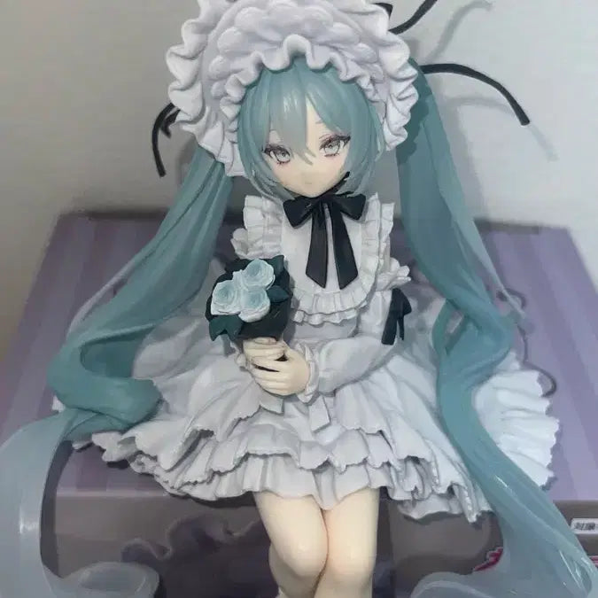 [BUNJANG] Hatsune Miku Vintage Doll Noodle Stopper Figure / 하츠네미쿠 빈티지돌 누들스토퍼 피규어