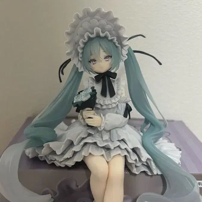 [BUNJANG] Hatsune Miku Vintage Doll Noodle Stopper Figure / 하츠네미쿠 빈티지돌 누들스토퍼 피규어