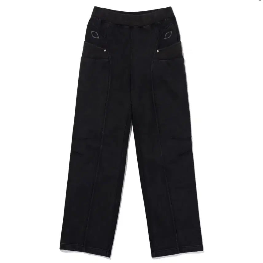 [BUNJANG] Cutoff Sweatpants Washed Black / CUTOFF SWEAT PANTS 컷오프 스웻팬츠 WASHED BLACK