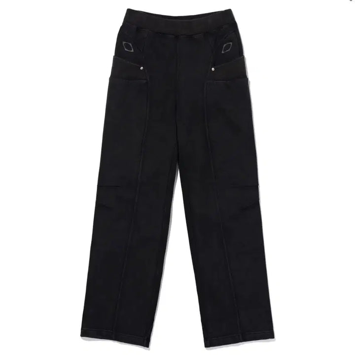 [BUNJANG] Cutoff Sweatpants Washed Black / CUTOFF SWEAT PANTS 컷오프 스웻팬츠 WASHED BLACK