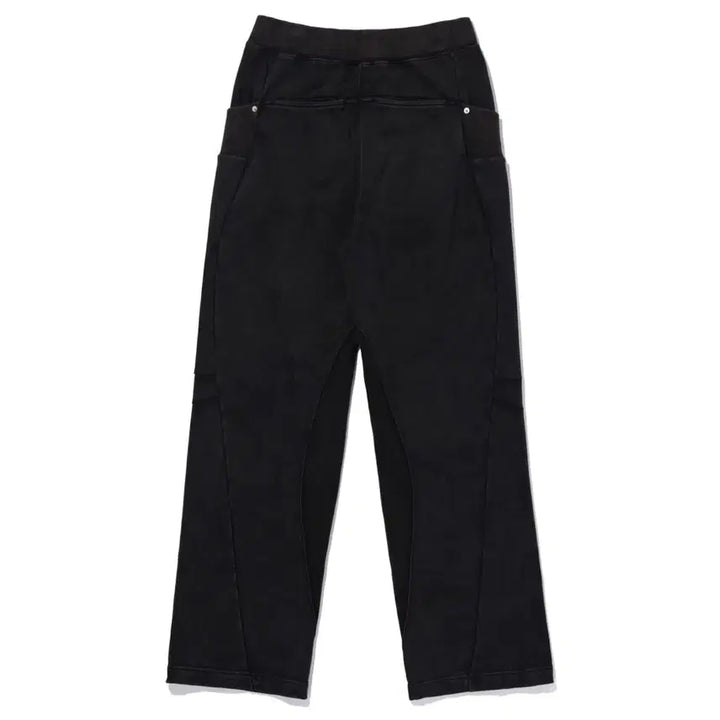 [BUNJANG] Cutoff Sweatpants Washed Black / CUTOFF SWEAT PANTS 컷오프 스웻팬츠 WASHED BLACK