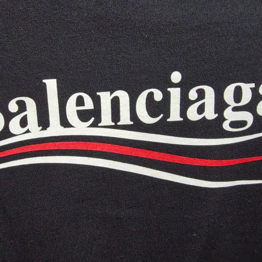 [BUNJANG] Balenciaga Wave T-Shirt / 발렌시아가 웨이브 반팔 L 105