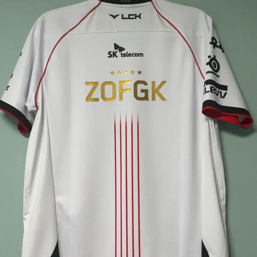 [BUNJANG] T1 LeoJeoPeguKe Uniform Jersey - Size M / T1 유니폼