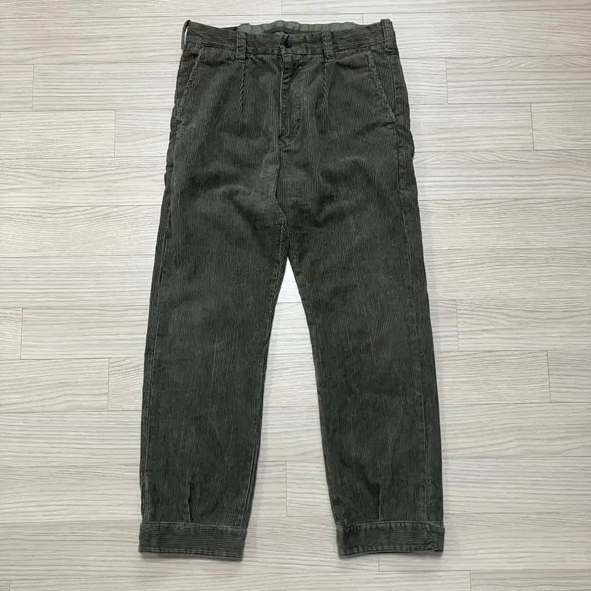 [BUNJANG] RRL Pleated Corduroy Pants / [RRL] 더블알엘 플리츠 코듀로이 팬츠 30/30