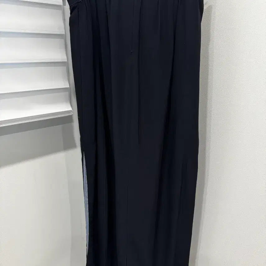 [BUNJANG] TIME by Hansem Banding Long Skirt Dark Navy / 한섬 TIME 밴딩 롱 스커트 / 여름출근룩 / 꾸안꾸