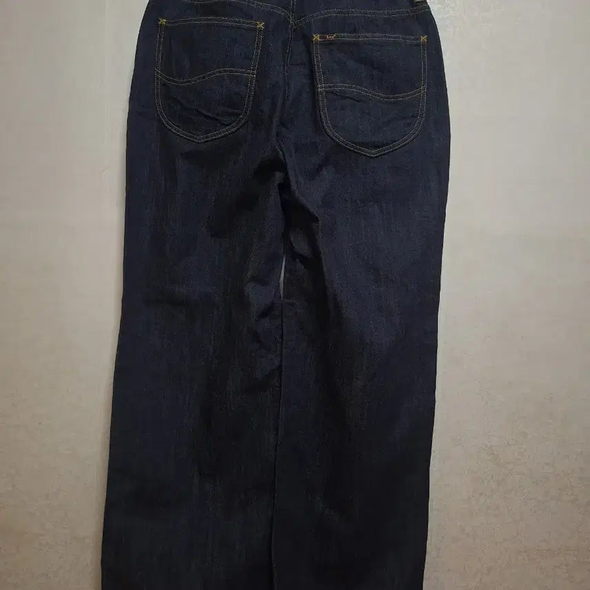 [BUNJANG] Lee Long Wide Denim Pants / Lee 롱 와이드 데님팬츠