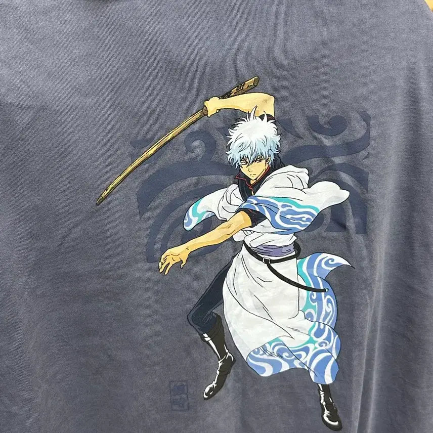 [BUNJANG] SPAO Gintama Hijikata/Gintoki T-shirt M / 스파오 은혼 히지카타/긴토키 티셔츠 M