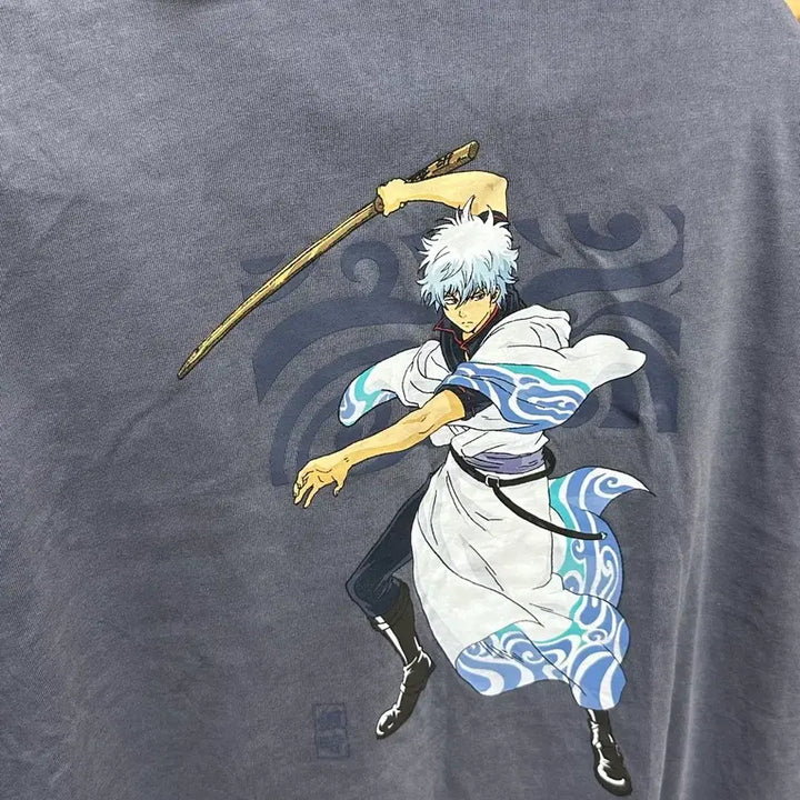 [BUNJANG] SPAO Gintama Hijikata/Gintoki T-shirt M / 스파오 은혼 히지카타/긴토키 티셔츠 M