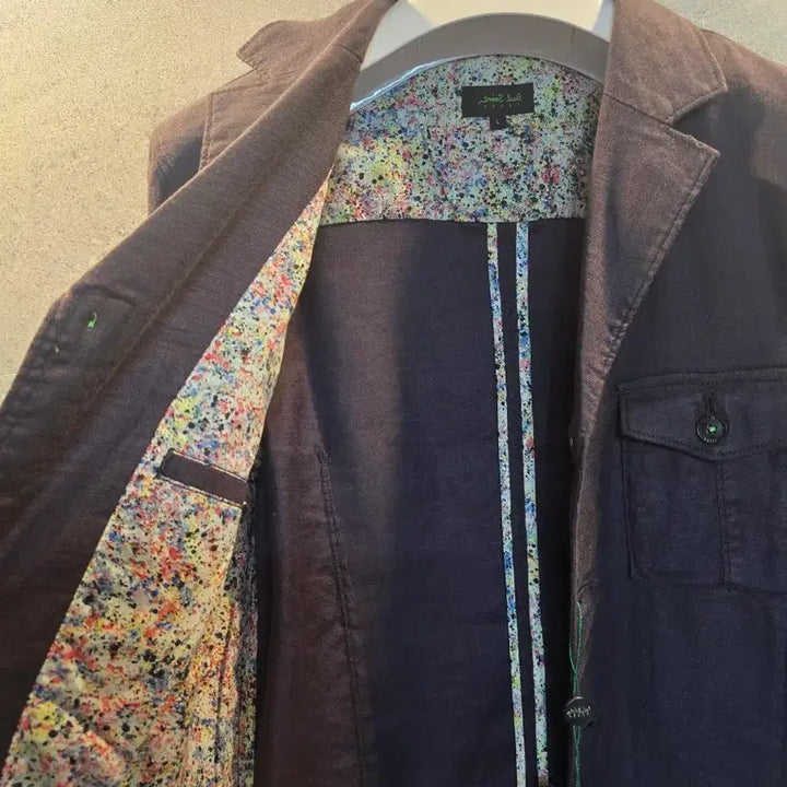 [BUNJANG] Saint Paul Linen Jacket Purple L / SAINT PAUL. 린넨 자켓. 퍼플.