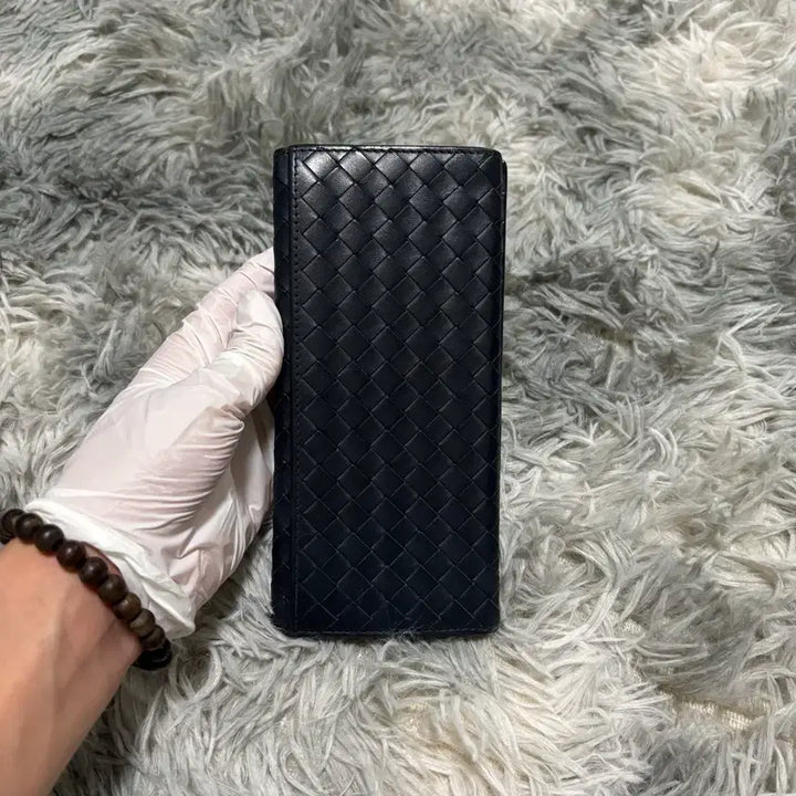 [BUNJANG] Bottega Veneta Calfskin Continental Wallet Black / 보테가베네타 카프스킨 컨티넨탈 장지갑 블랙