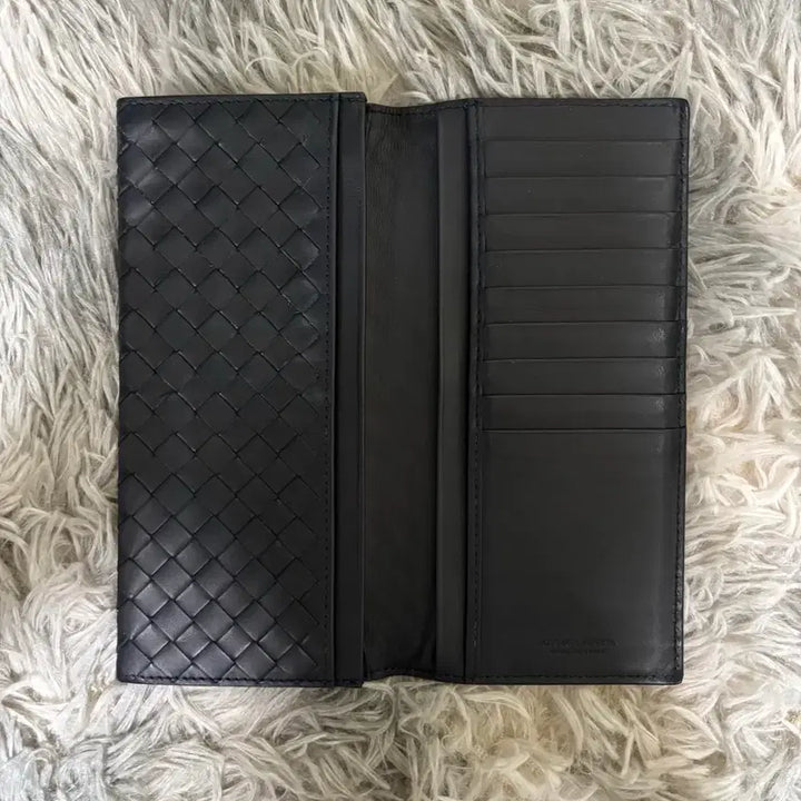[BUNJANG] Bottega Veneta Calfskin Continental Wallet Black / 보테가베네타 카프스킨 컨티넨탈 장지갑 블랙