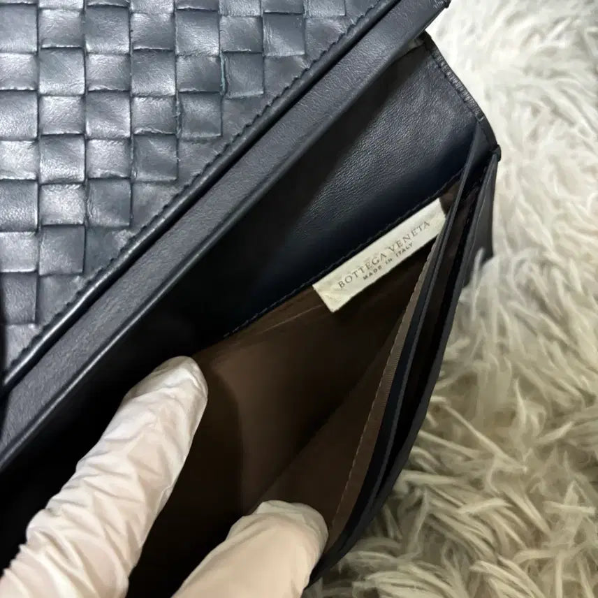 [BUNJANG] Bottega Veneta Calfskin Continental Wallet Black / 보테가베네타 카프스킨 컨티넨탈 장지갑 블랙