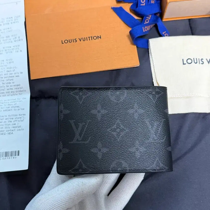 [BUNJANG] Louis Vuitton Eclipse Multiple Wallet M61695 / 25.03구매 완풀박스 루이비통 이클립스 멀티플 반지갑 M61695