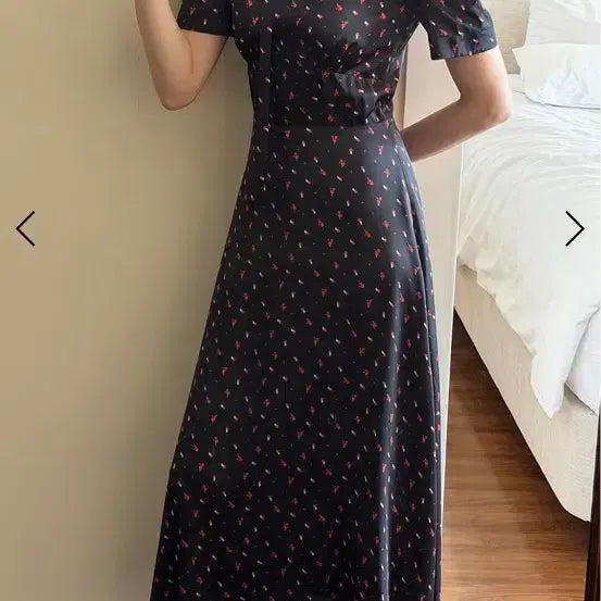 [BUNJANG] JISUDAUM Rose Dress Set (Size S) / 지수다움 로즈 드레스s/시에 오르 유메르 라밤바룸 오뮤 그레이룸
