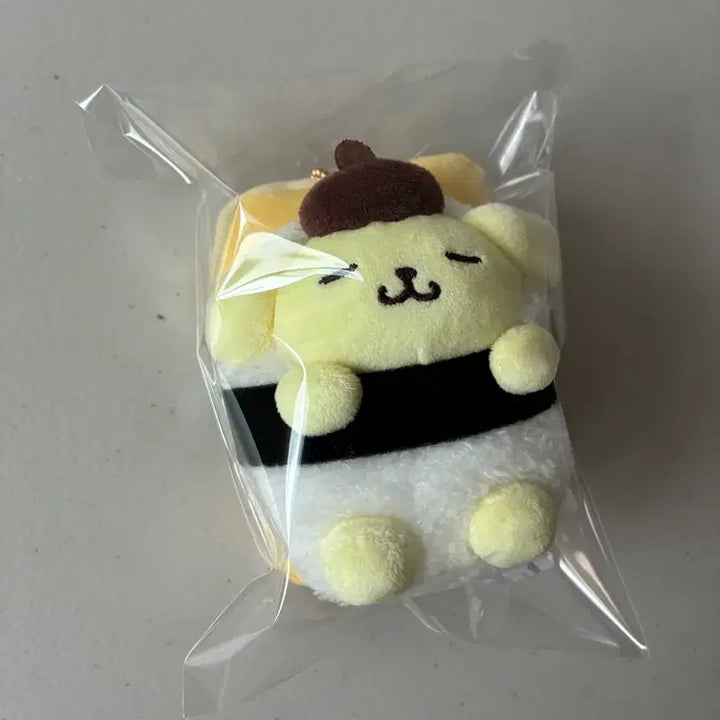 [BUNJANG] Sanrio Pompompurin "Munyoo" Egg Sushi Keychain (Original) / (정품)폼폼푸린 무뉴 계란초밥 키링