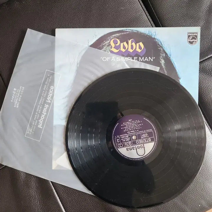 [BUNJANG] Lobo Of A Simple Man (SeongEum Philips License Pressing) LP / 로보(Lobo) - Of A Simple Man (성음 필립스반)