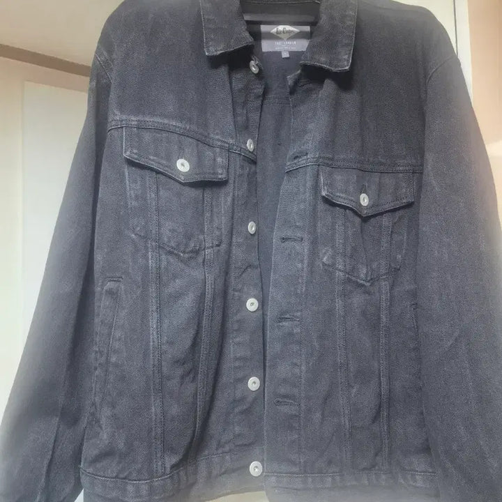 [BUNJANG] RECOVER Black Denim Jacket / 리쿠퍼 블랙 데님 자켓