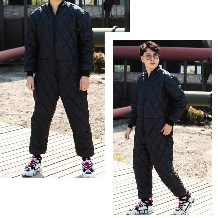 [BUNJANG] Winter Suit Dress 3XL - Black (2-Pack) / 방한복 원피스 슈트 3xL 2개블랙 2개