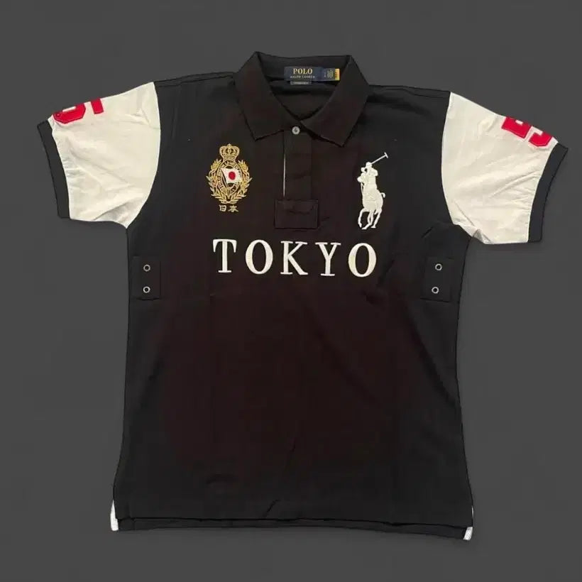 [BUNJANG] Polo Ralph Lauren Big Pony Chef Keep Tokyo T-Shirt / 폴로랄프로렌 빅포니 치프키프 도쿄 반팔