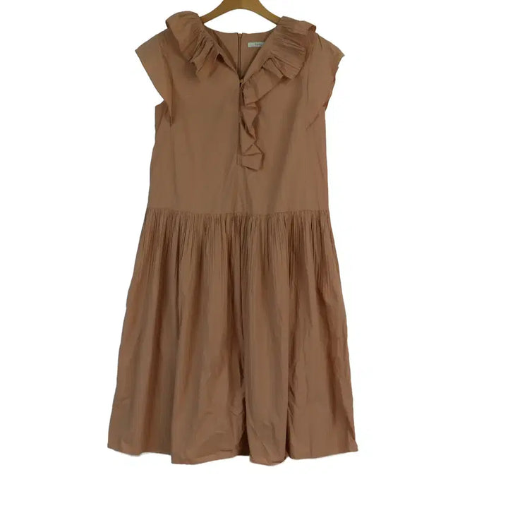 [BUNJANG] ZOOC Short Sleeve Dress Minimalist Guest Look / 쥬크 ZOOC 정품 반팔 원피스 55 미니멀 하객룩