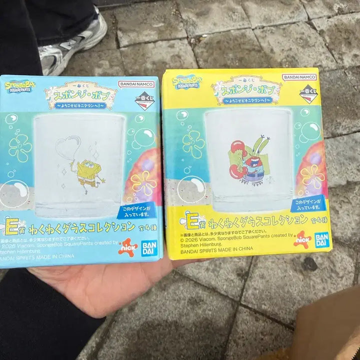 [BUNJANG] SpongeBob Ichiban Kuji Last One Prize + E Prize Set / 스폰지밥 제일복권 라스트원+E상 2개