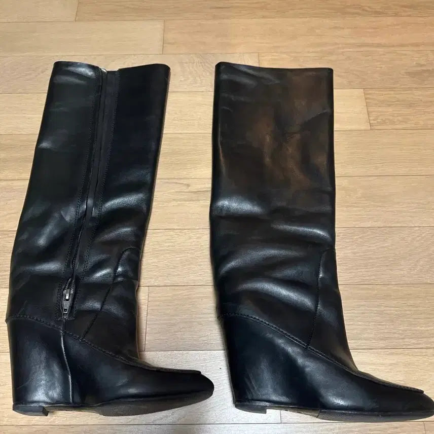 [BUNJANG] Alexander Wang Genuine Leather Long Boots / [이민정리] 알렉산더왕 정품 롱부츠