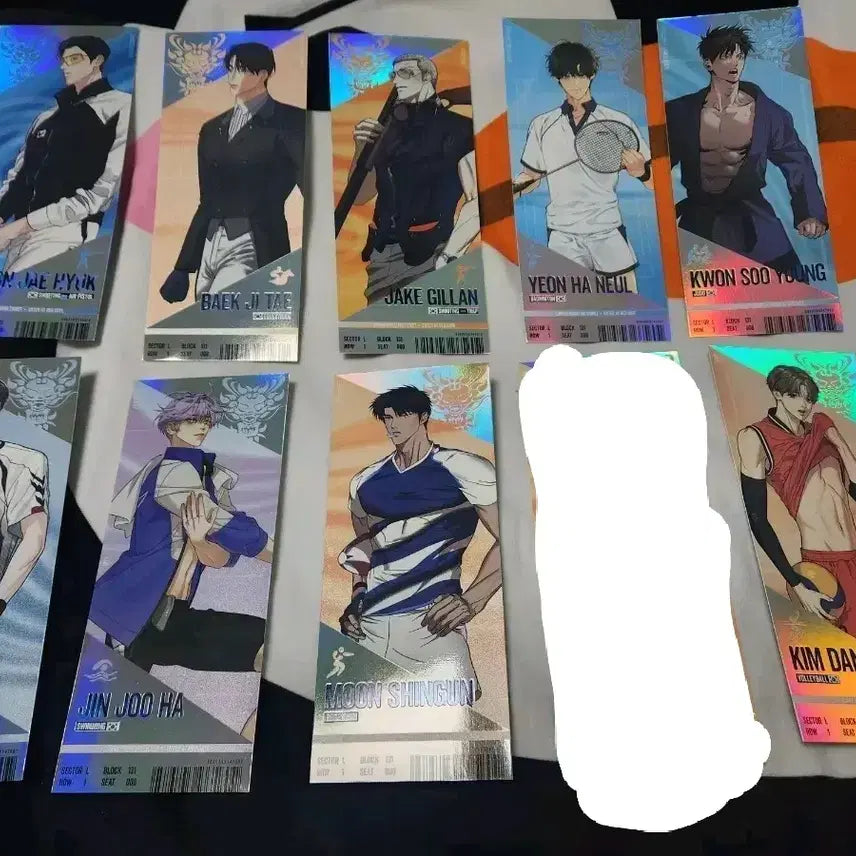 [BUNJANG] Team Rejin Match Ticket Bundle / 팀레진 경기 티켓 권제혁 백지태 제이크 서연오 진주하 김단